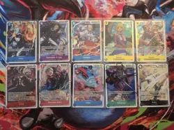 One Piece Op 12,13,14,15-EB04 SR card lot Of 10 - Image 1