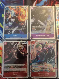 One Piece Op 12,13,14,15-EB04 SR card lot Of 10 - Image 2
