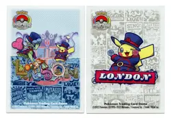 2022 London World Championships Bundle Individual Card Sleeves Pokemon Center - Image 1