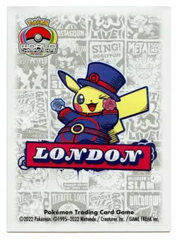 2022 London World Championships Bundle Individual Card Sleeves Pokemon Center - Image 4