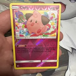 Cleffa 131/214 Unbroken Bonds Reverse Holo Uncommon Pokemon Card TCG - Image 1