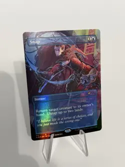 Wizards of the Coast Snap Secret Lair Drop Foil Rare Instant Blue 412 - Image 1