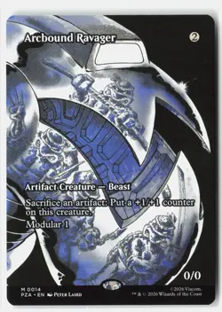 Arcbound Ravager Borderless M Teenage Mutant Ninja Turtles Source Material 14 NM - Image 1