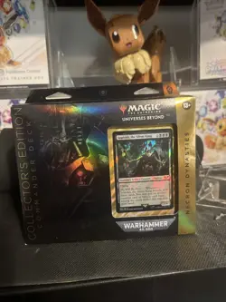 Magic the Gathering: Warhammer 40K Necron Dynasties Collector Commander Deck - Image 1