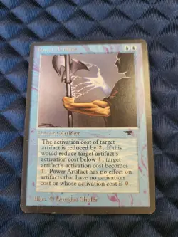 Power Artifact - Magic the Gathering (MTG) Antiquities - LP, small divot - Image 1