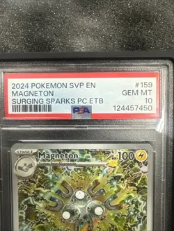 Magneton #159 Pokemon Center Exclusive ETB Stamp Promo SVP PSA 10 Shinji Kanda - Image 4
