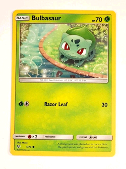 Bulbasaur - 1/73 - English - Kanto Starter - Shining Legends - Pokemon Card_62 - Image 1