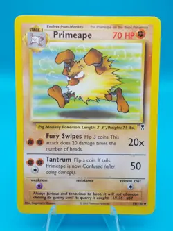 Primeape 59/110 Legendary Collection Pokemon TCG Regular Near Mint/Mint - Image 1