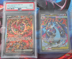 Pokemon Ultra-Premium Collection Oricorio EX PSA 9 & Mega Charizard X EX 2025 - Image 1
