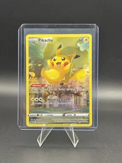 Pokemon Pikachu TCG Crown Zenith Full Art Holo Card GG30/GG70 Ultra Rare - Image 1