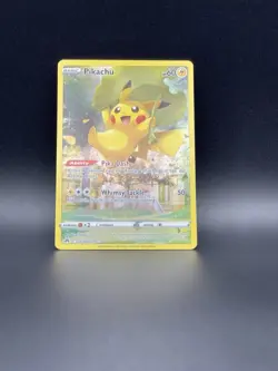 Pokemon Pikachu TCG Crown Zenith Full Art Holo Card GG30/GG70 Ultra Rare - Image 5