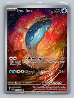 Dondozo 207/198 Illustration Rare Scarlet & Violet Pokemon NM - Image 1