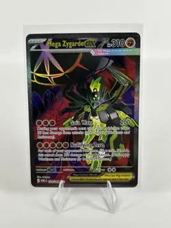 Mega Zygarde EX Full Art 104/088 Ultra Rare English Pokemon NM - Image 1