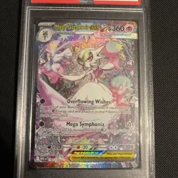 2025 POKEMON MEGA EVOLUTION SPECIAL ILLUSTRATION RARE MEGA GARDEVOIR EX PSA 8 - Image 3