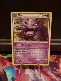 Muk 31/90 - Pokemon TCG HGSS: Undaunted - Uncommon - NM - Image 1