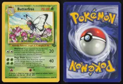 Butterfree 33/64 Unlimited Uncommon Jungle Pokemon English LP - Image 3
