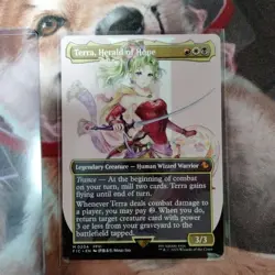 Mtg The Girl With Magical Power Tina Borderless 204 English Version - Image 1