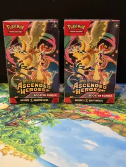 Pokemon TCG Mega Evolution Ascended Heroes Booster Bundle x2 - Image 1