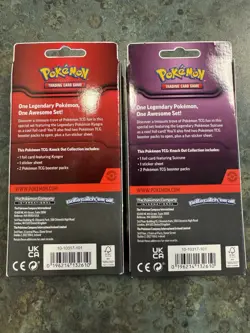 Pokemon TCG Knock Out Collection Kyogre + Suicune Bundle 4 Packs Sealed Boxes - Image 2