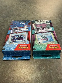 Pokemon TCG Knock Out Collection Kyogre + Suicune Bundle 4 Packs Sealed Boxes - Image 5