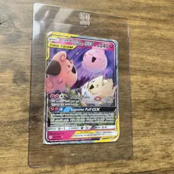Pokemon TCG Togepi & Cleffa & Igglybuff GX TAG TEAM Ultra Rare Full Art Holo 14… - Image 2