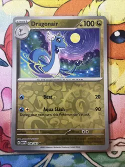 Pokemon TCG Dragonair Scarlet & Violet - 151 148/165 Regular Reverse Holo NM - Image 1