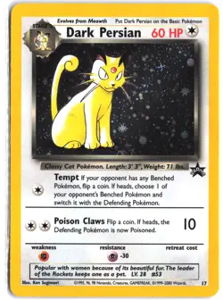 Wizards Black Star Promos 17 Dark Persian - Image 1