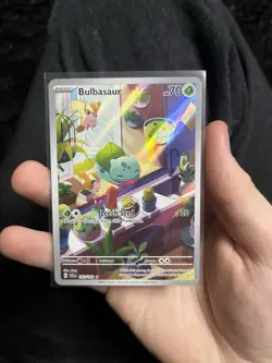 The Pokemon Company Bulbasaur 143/142 Sv07 Stellar Crown IR Holo English 70 HP - Image 1
