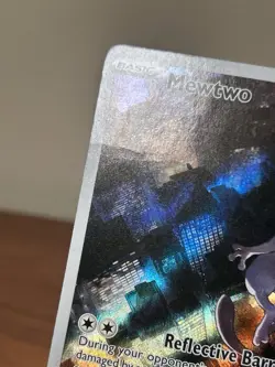 Pokemon TCG Mewtwo SVP 052 Scarlet Violet 151 Black Star Promo *Damage* - Image 3