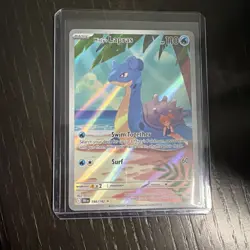 Pokemon TCG: Misty's Lapras IR Illustration Rare SV10: Destined Rivals 194/182 - Image 1