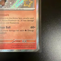 Pokemon TCG Entei Shiny Rare Holo SV: Paldean Fates 112/091 130 HP English - Image 5