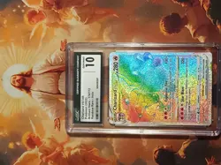 Pokemon CGC 10 Charizard VSTAR 174/172 Rainbow Rare Holo Brilliant Stars 2022 - Image 2