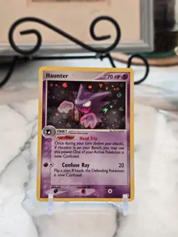 Pokemon TCG Haunter 34/112 FireRed & LeafGreen Reverse Holo LP - Image 1