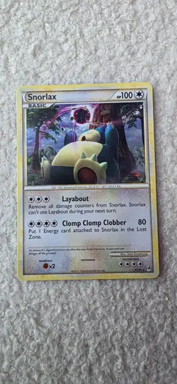 Pokemon TCG Snorlax Call of Legends 33/95 Non-Holo Rare - Image 1