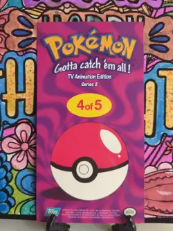 Pokemon Tv Animation Edition Series 2 Pikachu 4 Of 5 Near Mint - Image 2