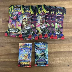 Pokemon Mega Evolution Perfect Order booster 8 Packs + SCARLET AND VIOLET NEW - Image 2