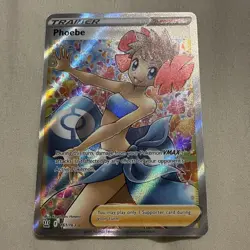 Pokemon TCG: Phoebe 161/163 Battle Styles Full Art Trainer Pack Fresh - Image 1