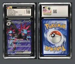 Pokemon Hydreigon ex CGC 10 Ultra Rare Holo Sv White Flare 161/086 English 2025 - Image 1