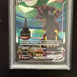 Pokemon Evolving Skies Umbreon VMAX Alt Art 215/203 PSA 9 - Image 3