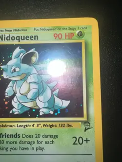 Pokemon TCG Nidoqueen Base Set 2 Holo Rare - Image 3