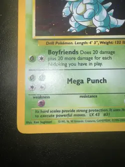 Pokemon TCG Nidoqueen Base Set 2 Holo Rare - Image 4