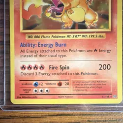 The Pokemon Company Charizard Holo Rare Evolutions 11/108 English 2016 - Image 2