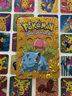 Pokemon 151 Vintage Pocket Monsters Vending HOLO Prism Sticker 2000 Nintendo - Image 1
