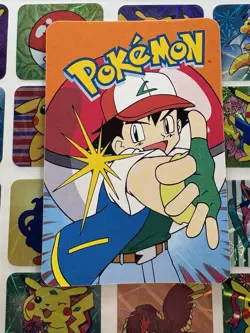 Pokemon 151 Vintage Pocket Monsters Vending HOLO Prism Sticker 2000 Nintendo - Image 4
