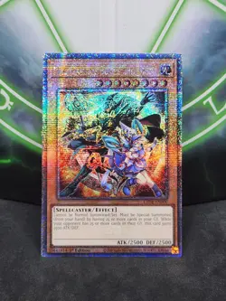 Yugioh Magicians of Bonds and Unity LEDE-EN000 Quarter Century Secret Rare NM - Image 1