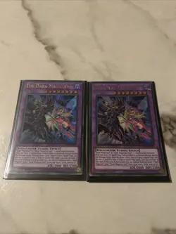 Yu-Gi-Oh! TCG the Dark Magicians 1st Edition Ultra Rare LED6-EN001 Set Of Two - Image 1