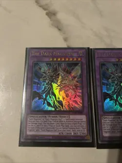Yu-Gi-Oh! TCG the Dark Magicians 1st Edition Ultra Rare LED6-EN001 Set Of Two - Image 2