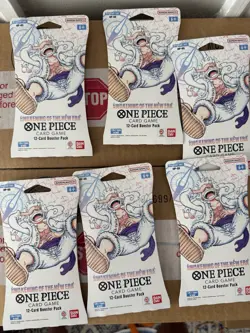 9x One Piece Awakening of the New Era OP05 Sleeved Booster Pack Lot English - Image 1