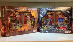 Bandai One Piece Card Game Illustration Box vol.5 & vol.6 Box Luffy Sabo Law - Image 1