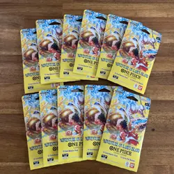One Piece OP15-EB04 Adventure on Kami’s Island Sleeved Boosters - Lot of 11 NEW - Image 4